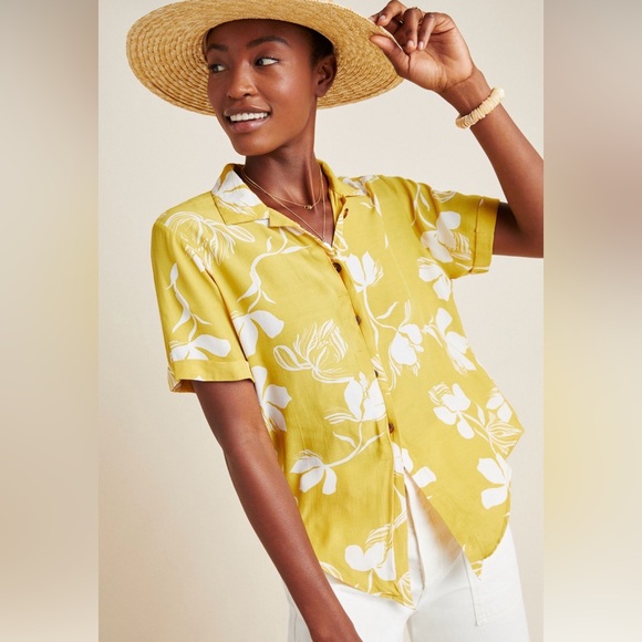 Anthropologie x Faithful Toulin Blouse Size 6 - Picture 2 of 12